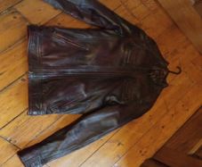 Mens leather jacket never worn
