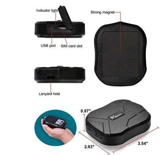 GPS Tracker 3G Magnetic Waterproof Vehicle