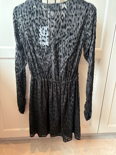 IRO Layana Wrap-Effect Silk-Chiffon Mini Dress. Brand new with tags. RRP 595.