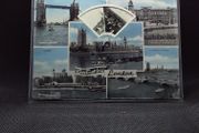 Greetings From London , 9 Views " Dennis " Mechanical Postcard - 1960s