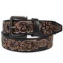 Premium Embossed Genuine Leather Belt Stylish Vintage Designer Belt Durable Formal & Casual Waist Belt Image 10