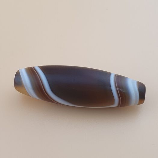 Vintage Yemeni Suliemani Natural Eye Agate Bead Amulet
