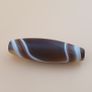 Vintage Yemeni Suliemani Natural Eye Agate Bead Amulet Image 2