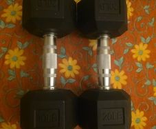 dumbbells 10kg each x 2