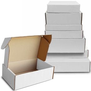 Ecommerce Postal Boxes - White