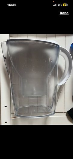 BRITA water filter jug for reduction of chlorine, limescale and impurities, Includes 2,4 L