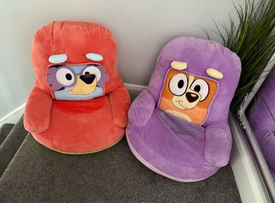 Children's Bluey soft chairs