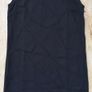 Victoria Victoria Beckham Navy Georgette Shift Dress (Runs small) Nwt Size Uk 14 Image 2
