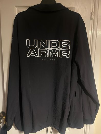 under armour running training jacket top size xxl
