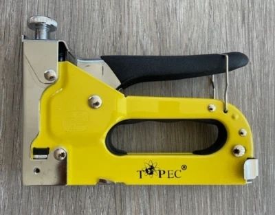 TOPEC yellow metal staple gun