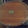 a antique oak galley tray c 1910 Image 2