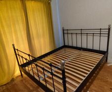 King Size Bed Frame - Metal - Ikea Svelvik