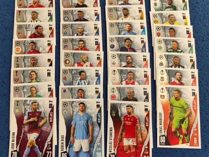 Match attax 23/24 base cards