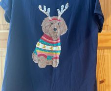 New Christmas Dog Tshirt