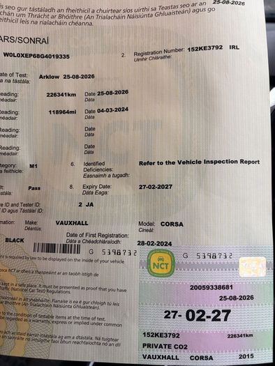 Opel Corsa 1.4 new NCT