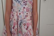pink flower dress 6-7years