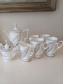 Art Deco Style China Tea Set