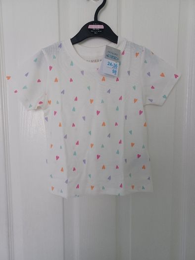 Girls Lilo & Stitch Pinafore and T-shirt Age 2-3