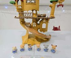 Sylvanian family Tree House + Babies Set
