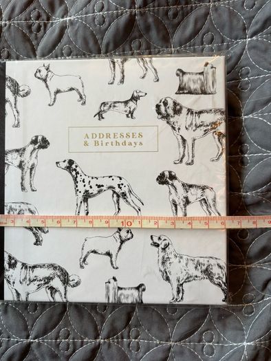 Brand New Dogs Theme Addresses and Birthdays Book
