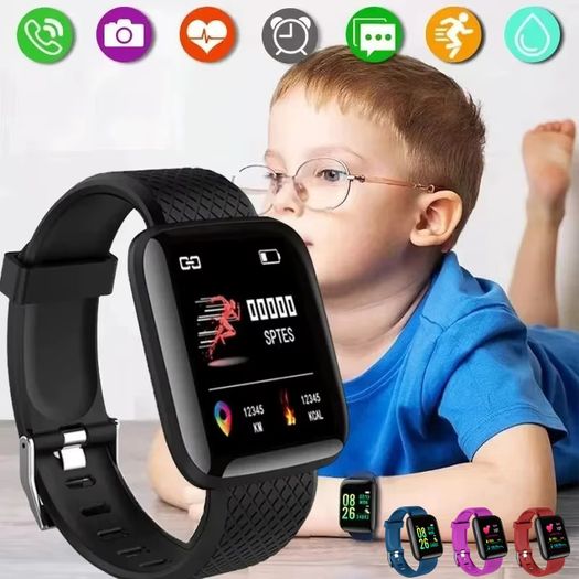 Multifunction Smart Watch Kid Men Woman Message Remind Music Control Sport Step Calories 116 Smartwatch Alarm Clock