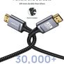 4K HDMI Cable 3M, Ultra High Speed 18Gbps HDMI 2.0 Cable Lead Support 4K@60Hz HDR, HDCP 2.2, 2160P, HD 1080P, Ethernet, 3D, ARC Compatible with Fire TV, Apple TV, PlayStation PS4 PS3 PC - Grey Image 7