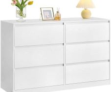 Modern Chest of Drawers Cabinet with 6 Drawers