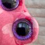 Ty Smitten the Pink with Hearts Frog approx. 14 cm. Used Please see photos Image 10