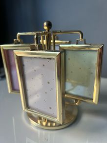 frame home decor gold roundabout