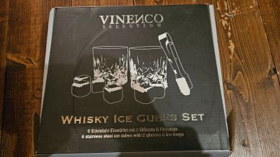 whiskey glasses set by vinenco