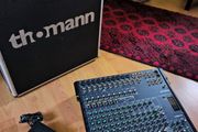 Yamaha MG166CX-USB 16-Channel Mixing Console + Original Power Supply (Brand New) + Thomann Hard Carry Case