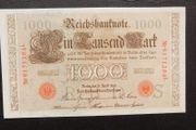 Germany 1910.1000 Marks.Red Seal. Reichsbanknote.A / Uncirculated.High Grade.