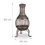 Cast Iron Chiminea Patio Heater Image 3
