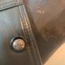 Black faux leather jacket by geuine garments size xxl Image 6