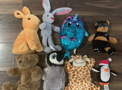 Teddies / Selection of Soft Toys from E3-E10 each