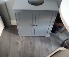 bathroom under sink cabinet