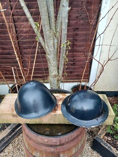 Antique, Military,Army Helmets