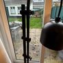 Black Adjustable Floor Lamp Image 4