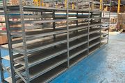 Warehouses / Garages Galvanised Shelving Racking Bays Used Shelves