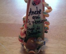 Lake Garda candle ornament
