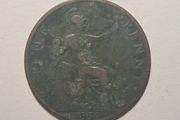 Uk 1 penny coin