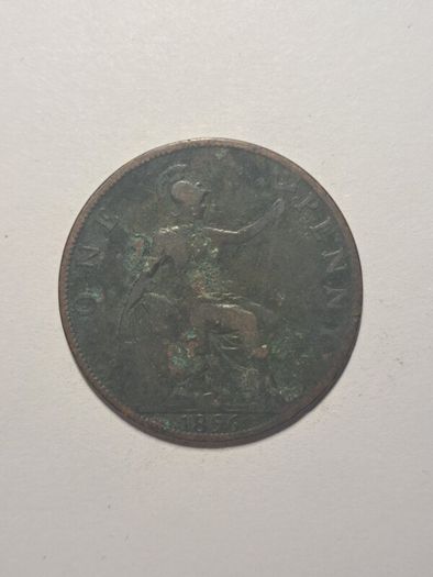 Uk 1 penny coin