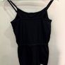 PENNEYS Primark Black Button Down Playsuit Size 6! Image 4