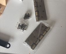 Door hinges Antique Brass