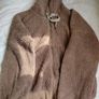 Brown Teddy Hoodie - Oversized fit Image 2