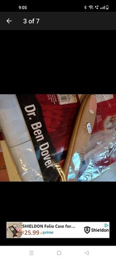 Dr Ben adult costume size medium new in packaging