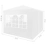 Party Tent 3x3 m White Image 7