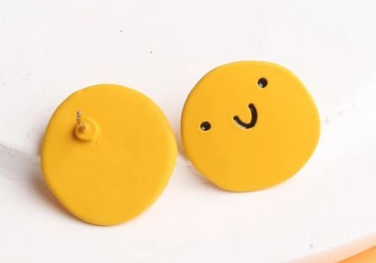 New stud earrings