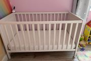 Cot Bed with premium mattress like new