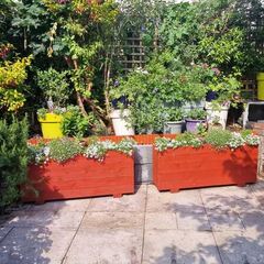 Outdoor Custom Wooden Planters